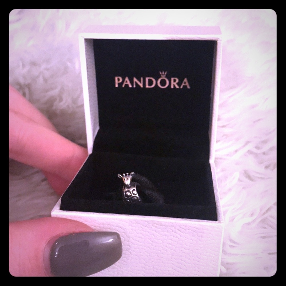 100% Authentic Pandora Giraffe Charm